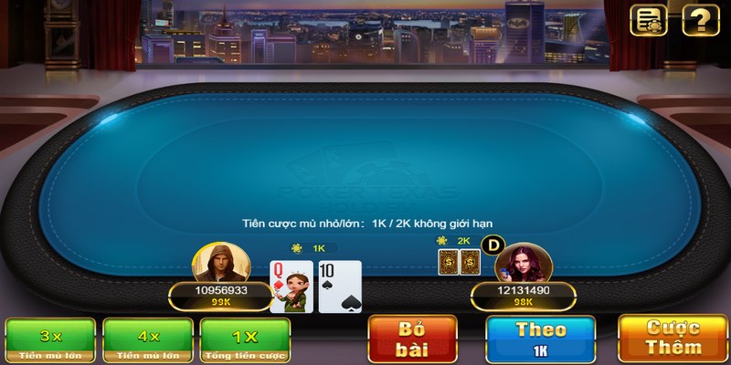 Poker là game bài đầy tính tư duy, sáng tạo của Casino Sunwin