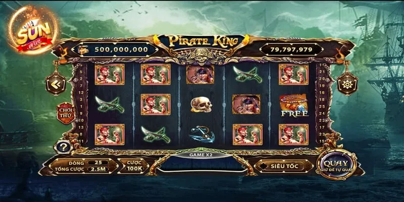 Nổ hũ Pirate King - Bí kíp săn kho báu cực đỉnh