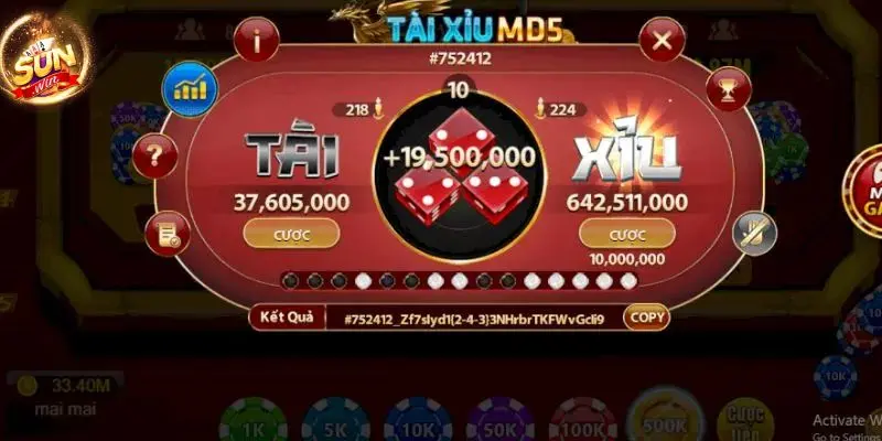 Luật chơi game tài xỉu